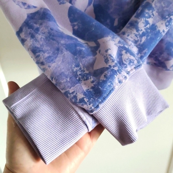 Columbia Womens French Terry Hoodie in Purple size Large - Picture 6 of 9